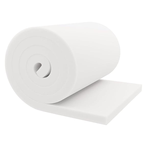 1" Height x 24" Width x 72" Length 35ILD (Semi-Firm) Upholstery Cushion Made in USA