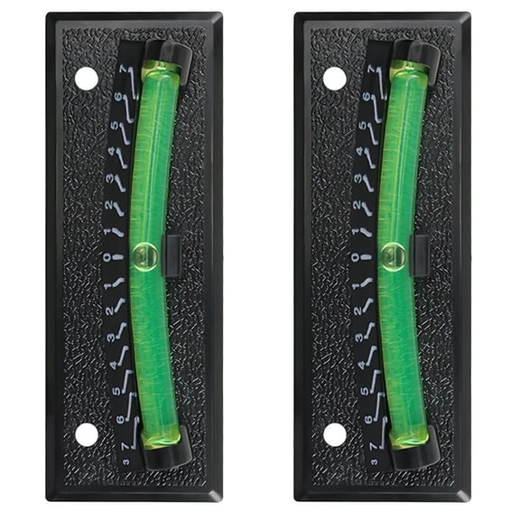 1. High Accuracy ABS Bubble Leveler for Caravans & Motorhomes, Weatherproof 0.5 Accuracy Camping Stabilization Tool