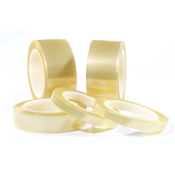 1" High Temp Masking Tape for Powder Coating Plating Anodizing Sublimation Clear