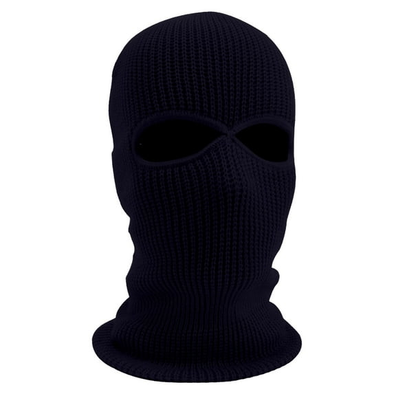 1-Hole Knitted Ski Mask Winter Balaclava Full Face Cover For Winter Outdoor Sports, Warm And Breathable Face Protection With Exposed Eyes And Mouth, Suitable For Cycling