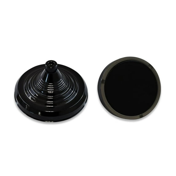 1-Hole Weighted Desktop Flag Stand for 4x6 inch flag (Black)