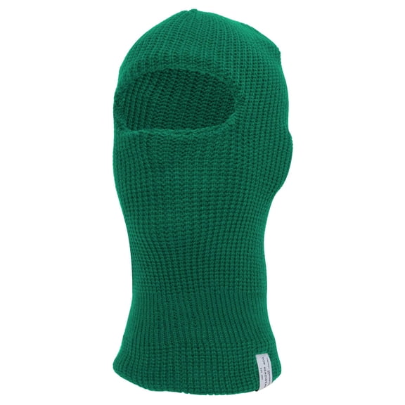 1 Hole Winter Ski Mask - Kelly Green