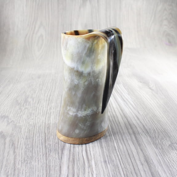 1 Horn Mug #405d Medieval Tankard