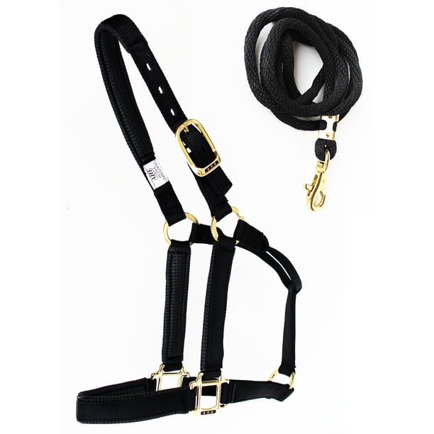 Licol Pour Cheval Brookside – Nylon Noir – Taille Full – Occasion