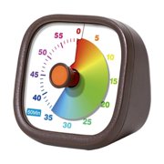 1-Hour Visual Clock with Front Knob for Baking, Reading, Study