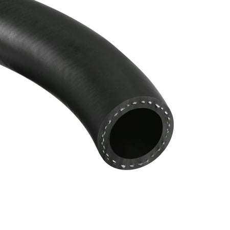 1" ID Fuel Line Hose 1 7/16" OD 5ft Black Rubber Oil Hose for Fuel System, Oil, Lubricant