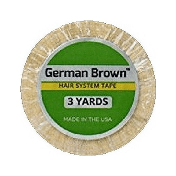 1 IN x 3 YDS German Brown Tape Roll by WALKER TAPE CO.