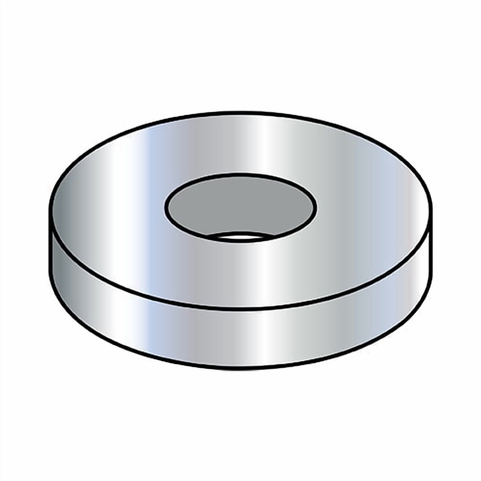 1 INCH U S S Flat Washer USA Made Zinc (Pack Qty 200) BC-100WUSSD