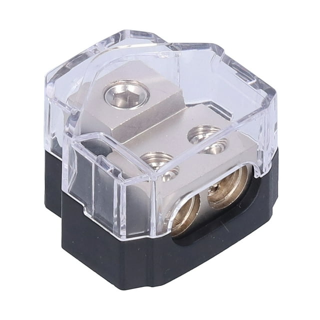 1 In 2 Out Power Distribution Block Fuse Holder 60A for Car Trucks