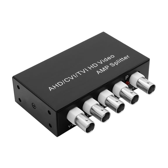 1 In 4 Out 2mp 1080P AHDs CVIs TVIs BNC Video Distributor Amplifier 1CH To 2CH Splitter For CCTV Security Camera
