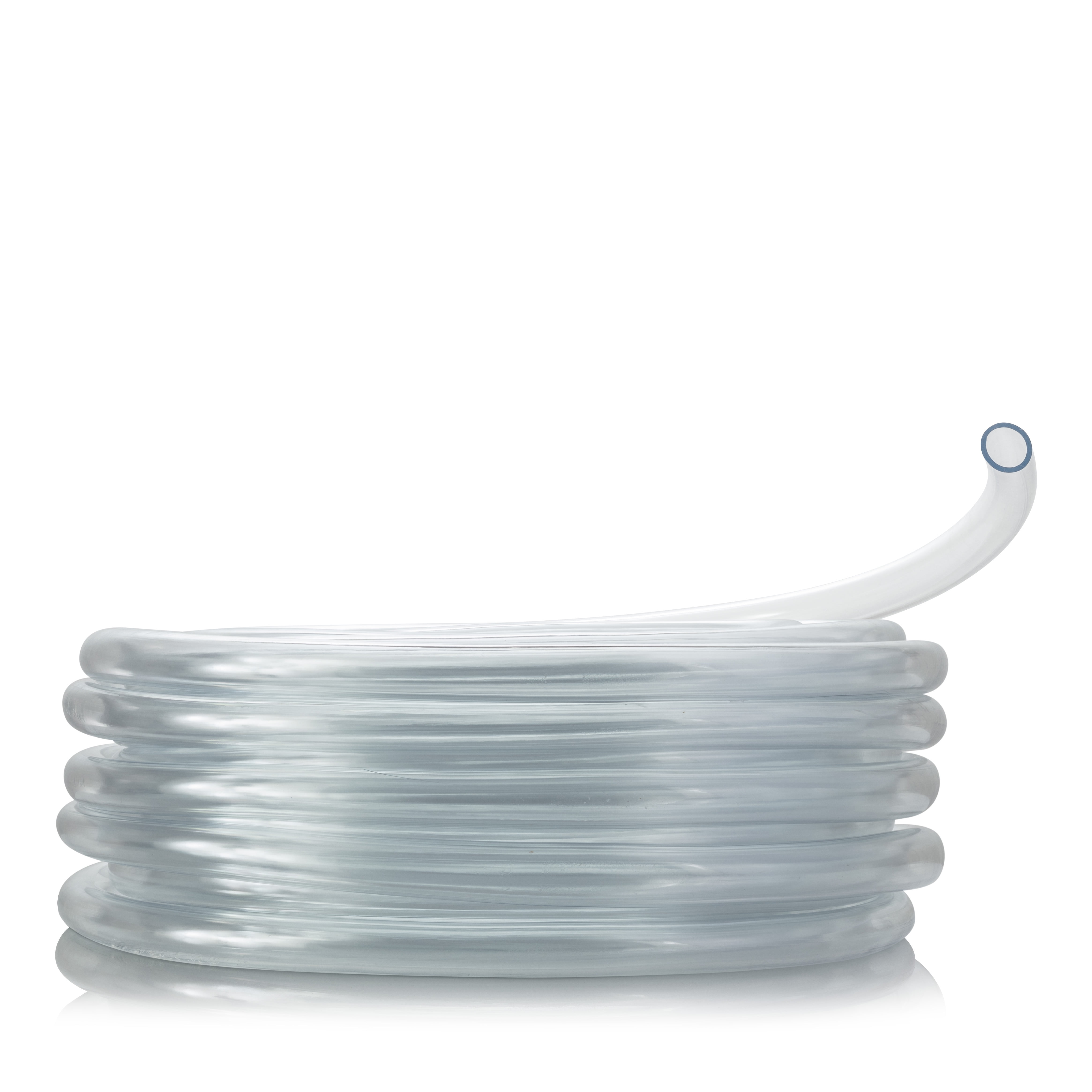 Clear Flexible PVC Tubing Coil for Outdoor and Indoor Use