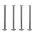 thumbnail image 1 of 1 In  X 18 In  Pipe Table Legs - 4 Pack, 1 of 10