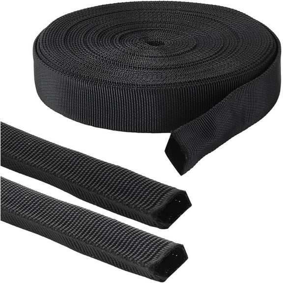 1 Inch 10.94 Yards Black Grosgrain Fabric Ribbon Solid Webbing Satin Binding Bag Handles Gait Belt Tape Straps Polyester Trim