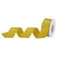 thumbnail image 1 of Uxcell 1 inch 10 Yard Satin Ribbon Grosgrain Thin Solid Silk Wedding Bouquet Ribbon Gold Yellow, 1 of 7