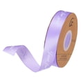 thumbnail image 1 of 1 Inch 50 Yard Wide Satin Ribbon Grosgrain Valentine Wedding Ribbon for Gift Wrapping, Just for You, Lavender Purple, 1 of 6