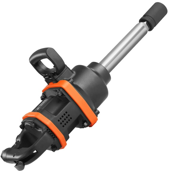 1 Inch Air Impact Wrench, 3160 Ft-Lbs High Torque Pneumatic Impact Gun with 8 Inch Extended Anvil & Carrying Case for Heavy Duty Repairs, Truck, Bus, Tractor