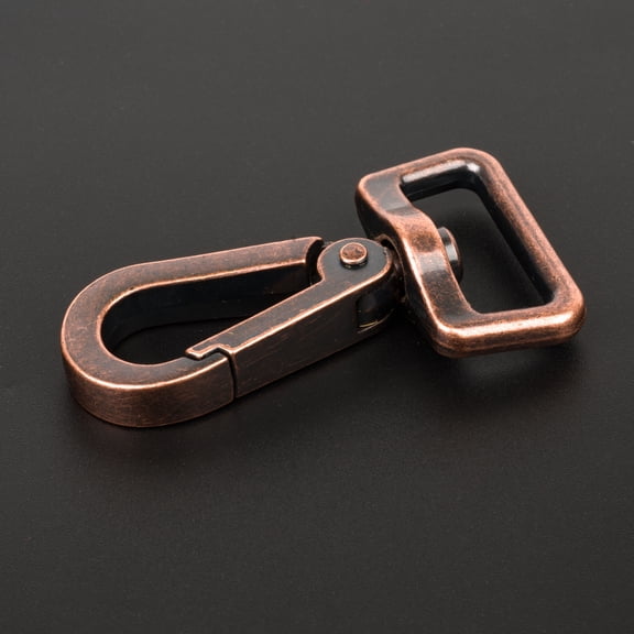 Country Brook Design® 1 Inch Antique Copper Designer Purse Lobster Clasp Swivel Snap Hook, 25 Pack