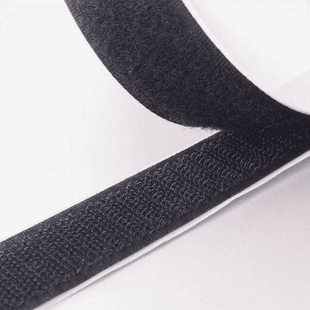 1-Inch Black Hook and Loop Fasteners 10 ft. Roll