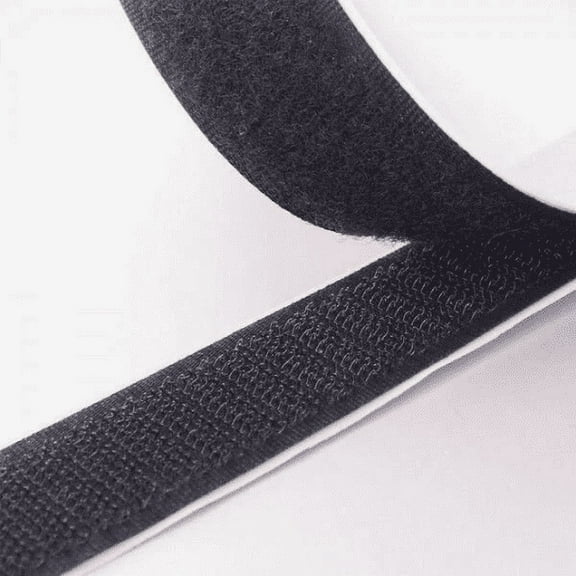 1-Inch Black Hook and Loop Fasteners 10 ft. Roll