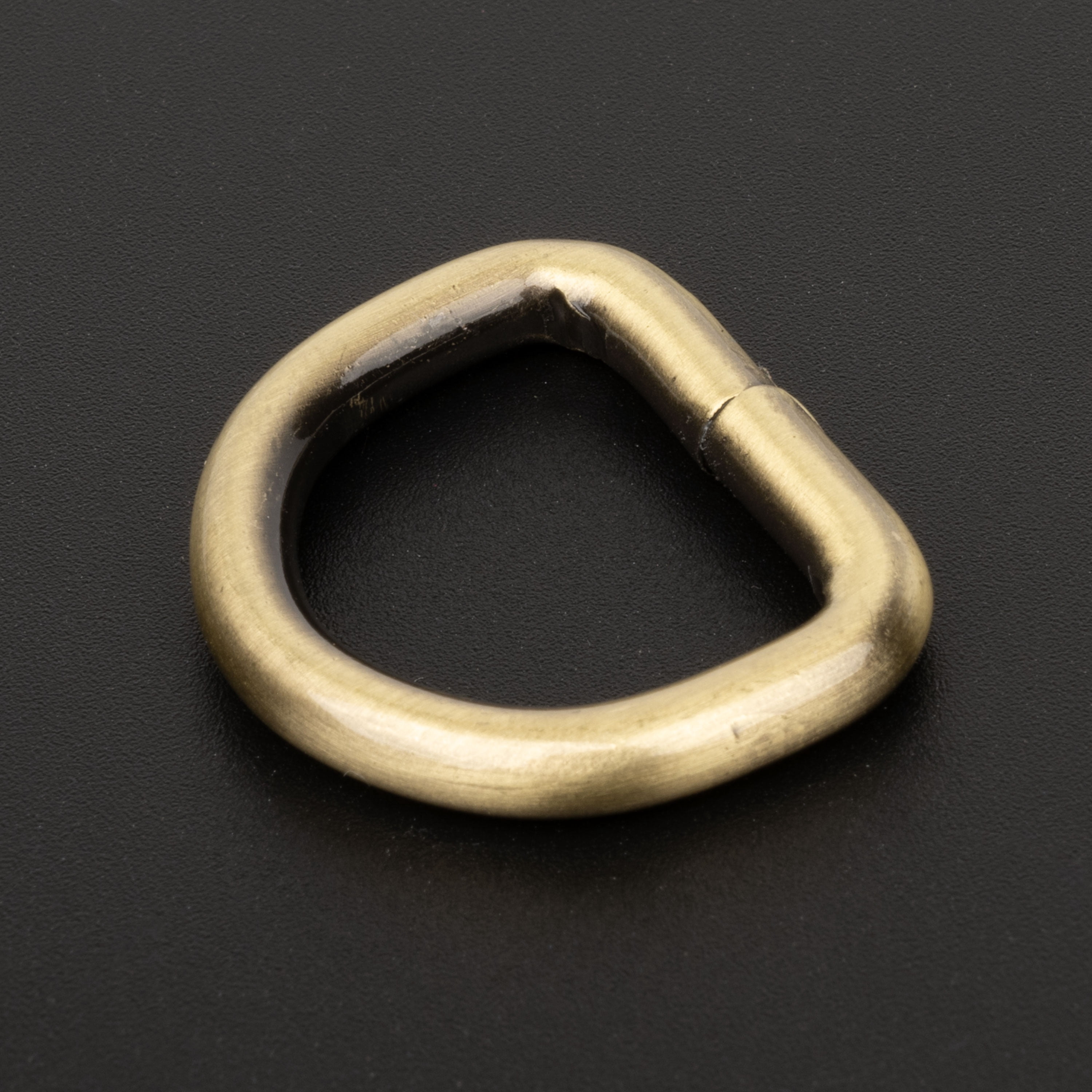 Country Brook Design® 1 Inch Brushed Brass Heavy Welded D-Rings, 50 ...