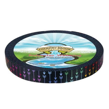 Country Brook Design® Colorful Arrows Lite Tape (1 Inch, 20 Yards)
