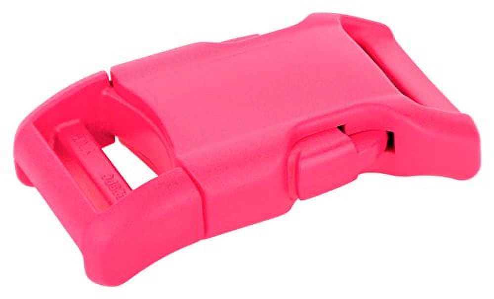 1 Inch Contoured Side Release Plastic Buckle 8 Color Choices (Hot Pink