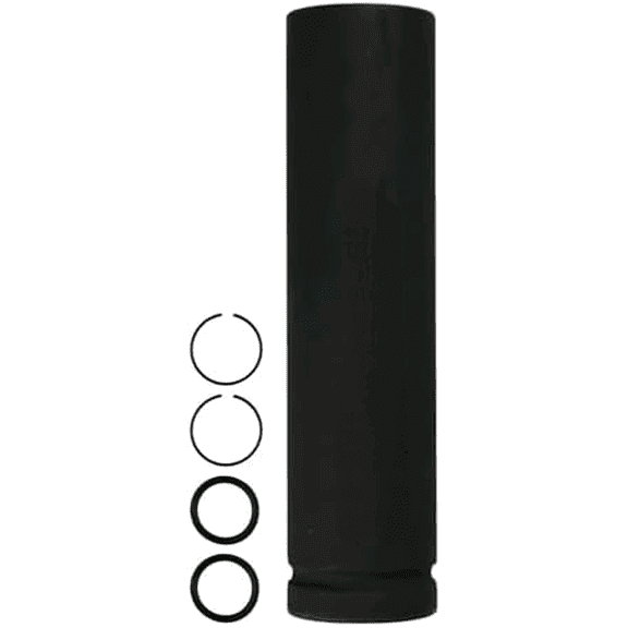 1-Inch Drive 33mm Extra Deep Impact Socket, 8-Inch (200mm) Long, 6-Point Truck & Trailer & Tractor Wheel Nut Socket, Heat Treated Cr-V Alloy Steel, One-Piece Forged, No Torque Loss