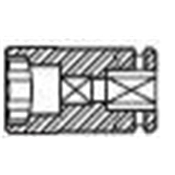 1 Inch Drive Combination Budd Wheel Impact Socket - 41mm x 21mm