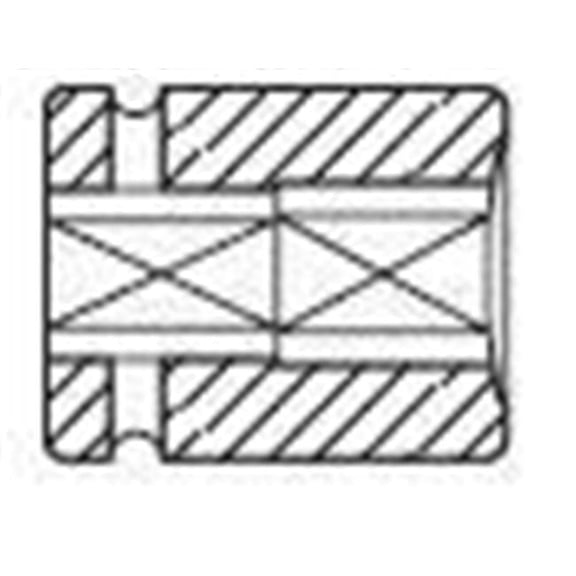 1 Inch Drive Standard Square Impact Socket - 13/16 Inch
