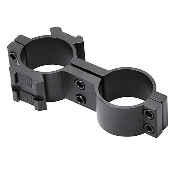1-Inch Dual Ring Flashlight Laser Mount for Scope 12 Gauge Mag Tube