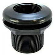 1-Inch FPT x Slip Bulkhead Fitting for Rain Barrels, Aquariums, Irrigation