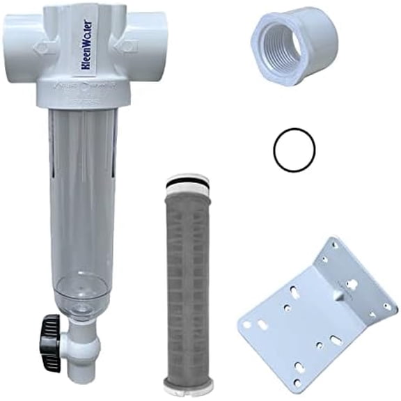 1 Inch Female NPT Thread Connection, 50 GPM, 250 Mesh Stainless Screen, Whole House Spin Down Sand and Sediment Filter Compatible with Rusco, Vu-Flow, WaterSource, Boshart and Campbell