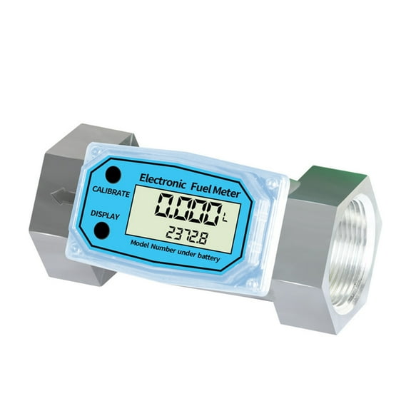 1 Inch Flow Meters Flowmeter, Gauge Pcb Electronic Flow Indicator Sensor For Gasoline Methanol Kerosene Water