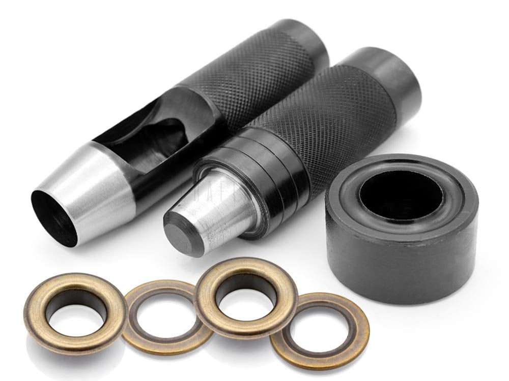 1 Inch Grommet Tool Kit Eyelet Setting Tool Grommet Setter Hole Punch