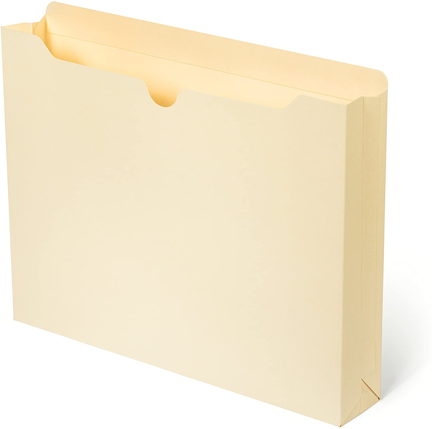 1 Inch Manila File Jacket, 50 Expandable File Folders for Documents ...