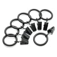 thumbnail image 1 of 1 Inch Metal Curtain Clip Rings, Set of 50, 1 of 1