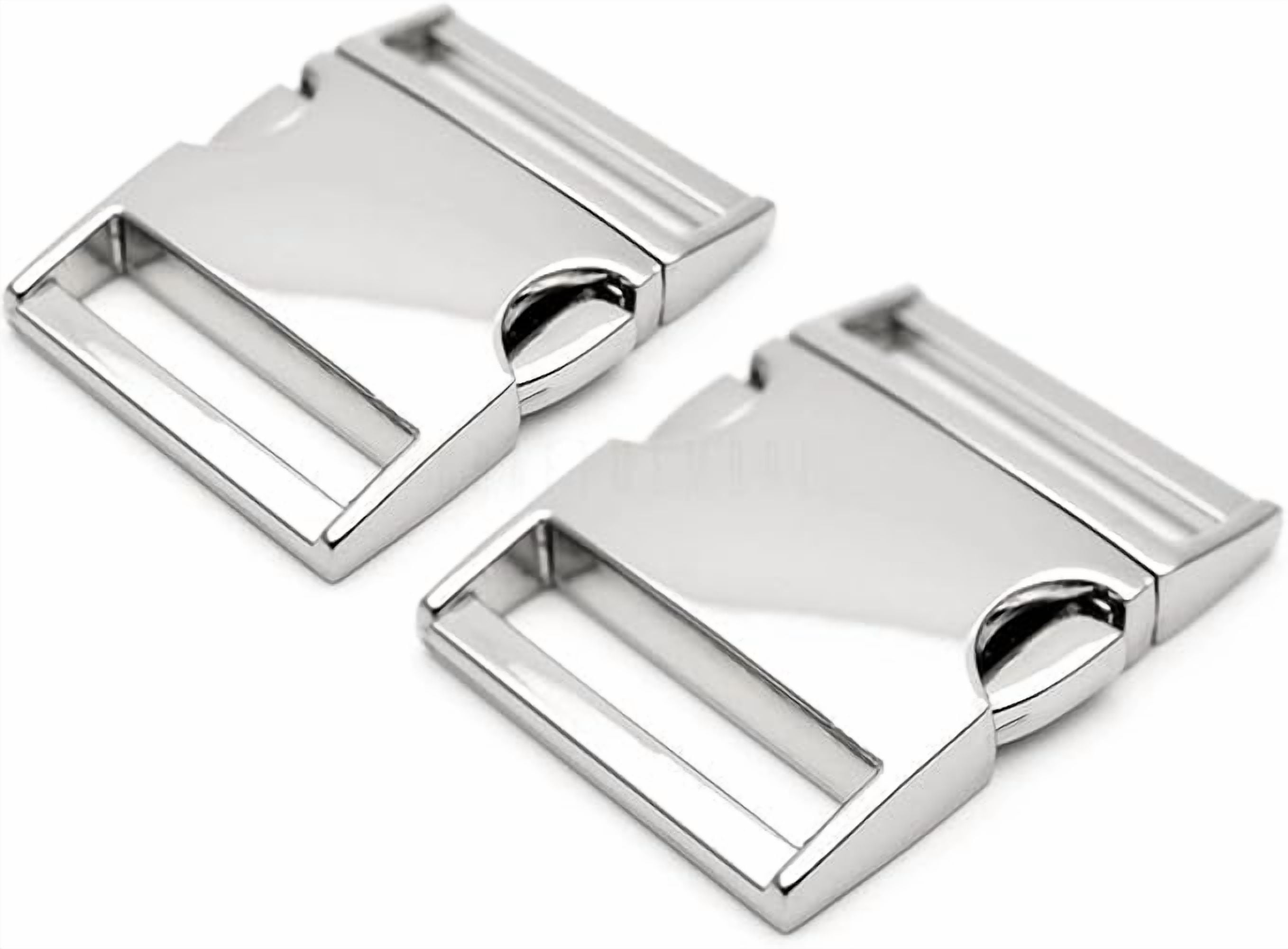 1 Inch Metal Side Release Buckle Lock JIBK for Belt Strap Backpacks Pet ...