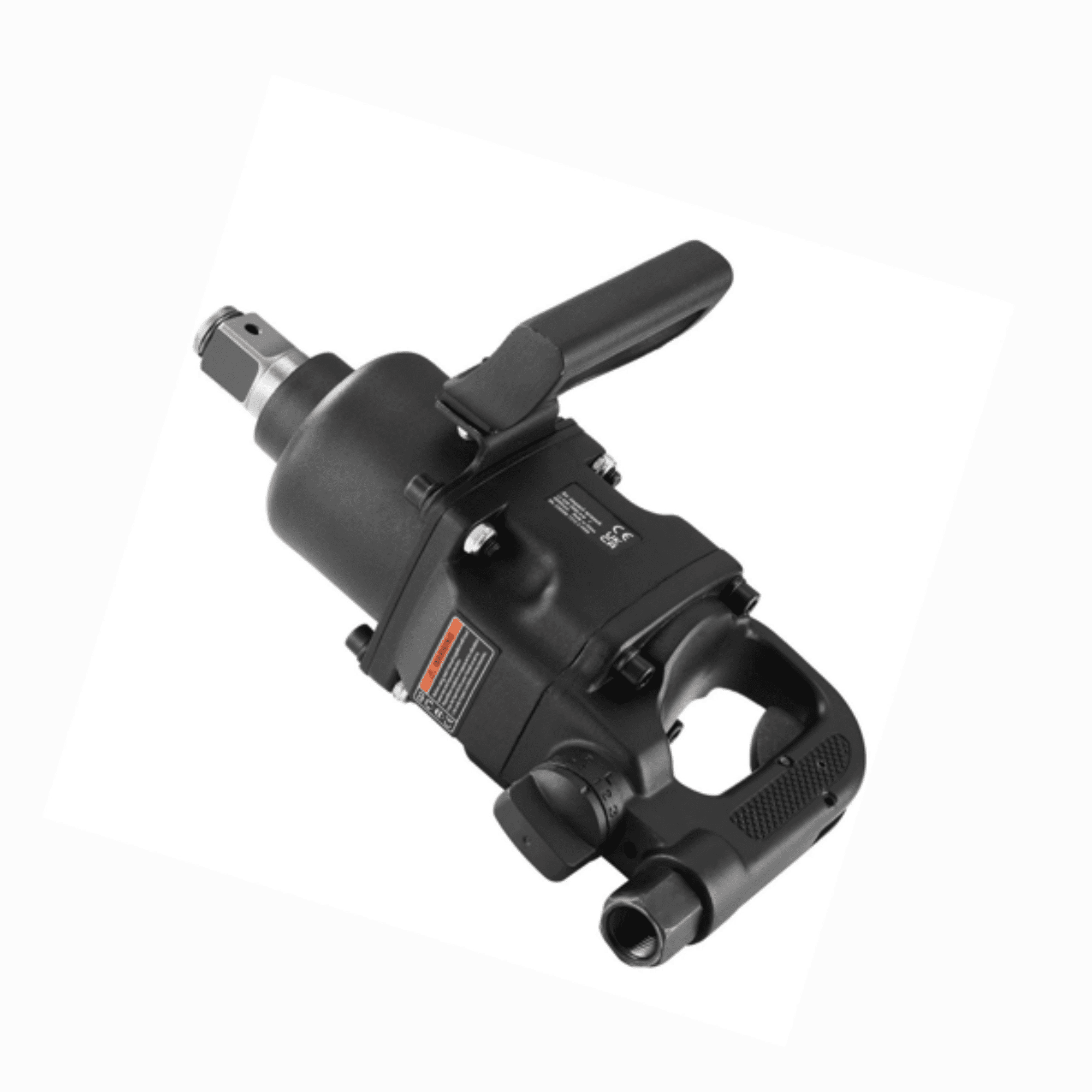 1 Inch Pneumatic Impact Wrench, 2730 ft-lbs Reverse Torque, Lightweight Air Impact Gun with 2 Handles, Heavy-Duty Tool for Repairs & Maintenance