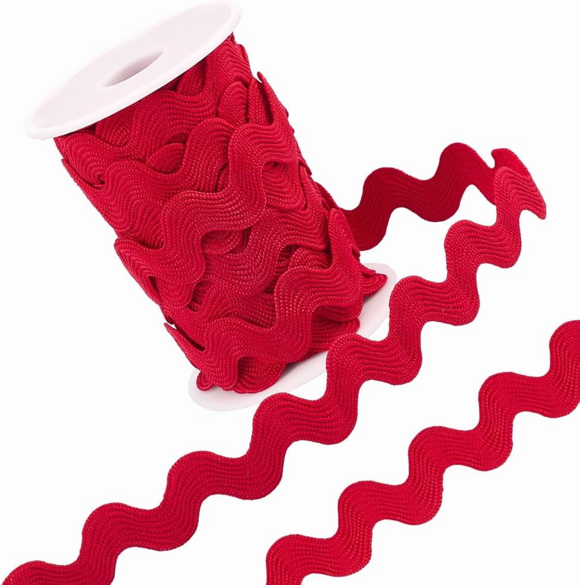 1 Inch RIC Rac 10 Yards Rick Rack Trim Zig Zag Lace Wave Ribbon Wave ...