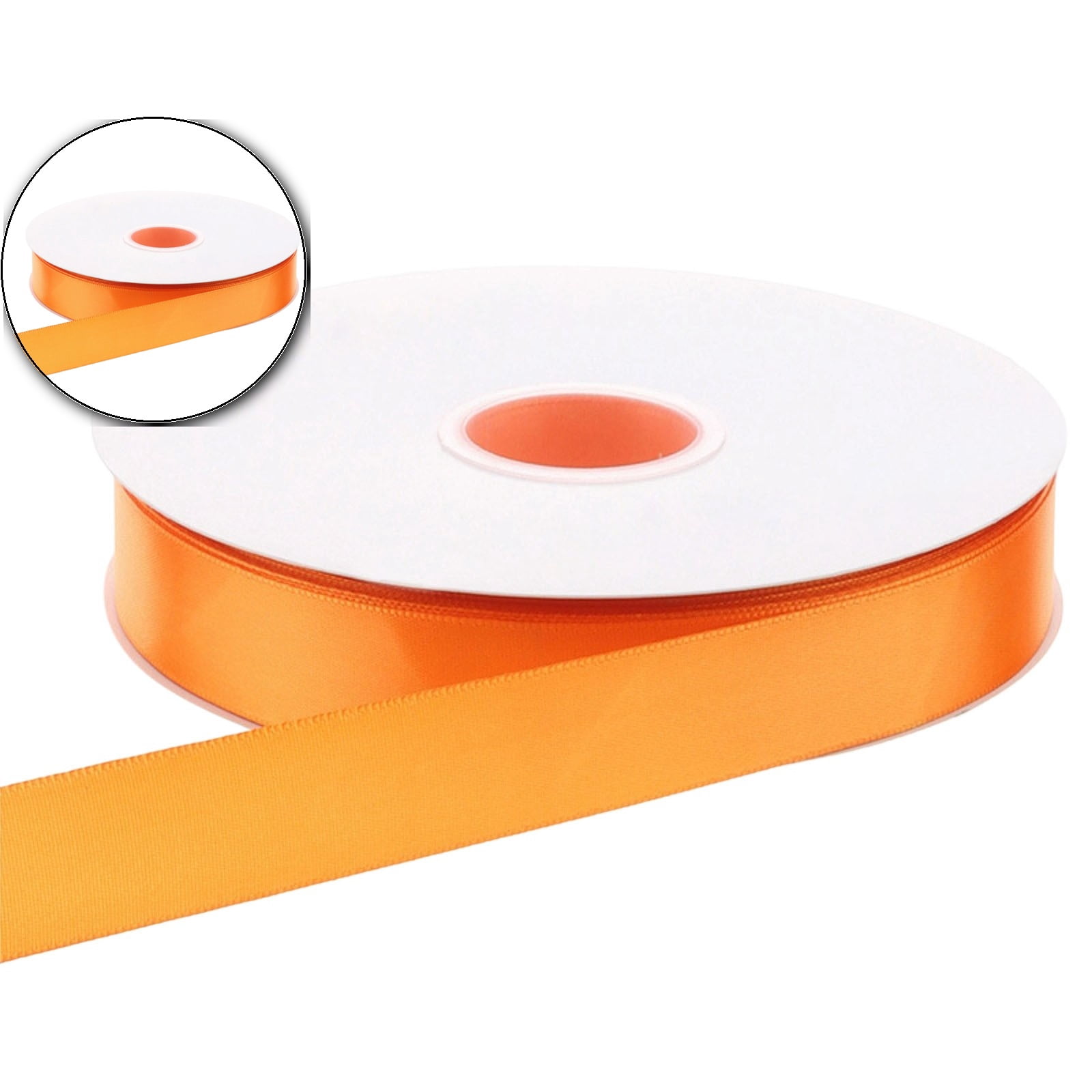 1 Shape Ribbon 1 Inch Ribbon, 50 Yards Craft Polyester Satin Ribbon Perfect for Gift ...