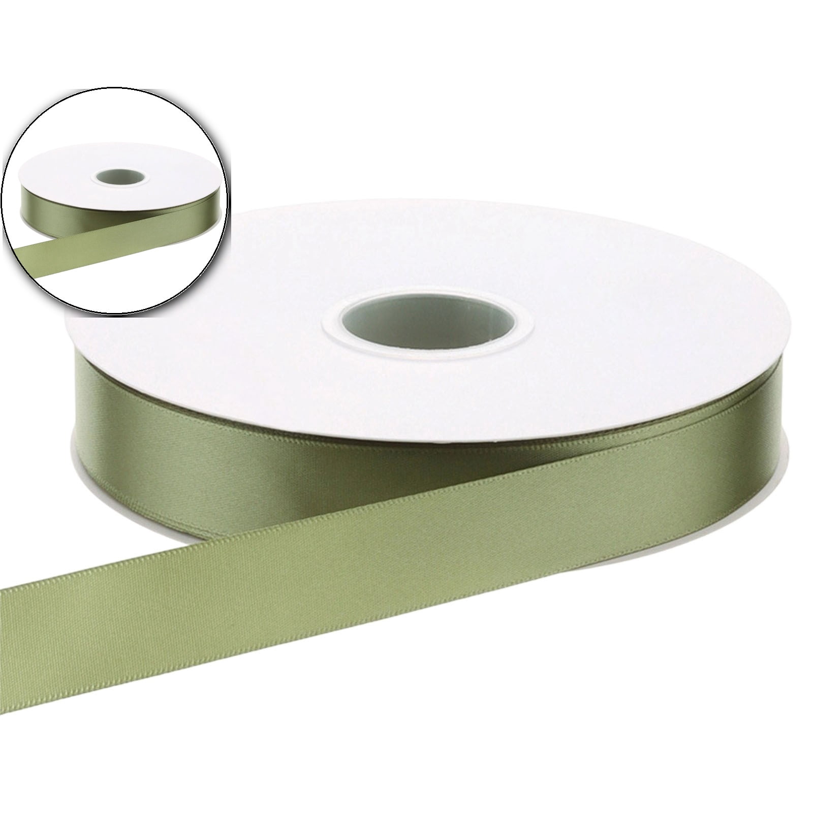 One Inch Ribbon Varigated 1 Inch Ribbon, 50 Yards Craft Polyester Satin Ribbon Perfect for Gift ...