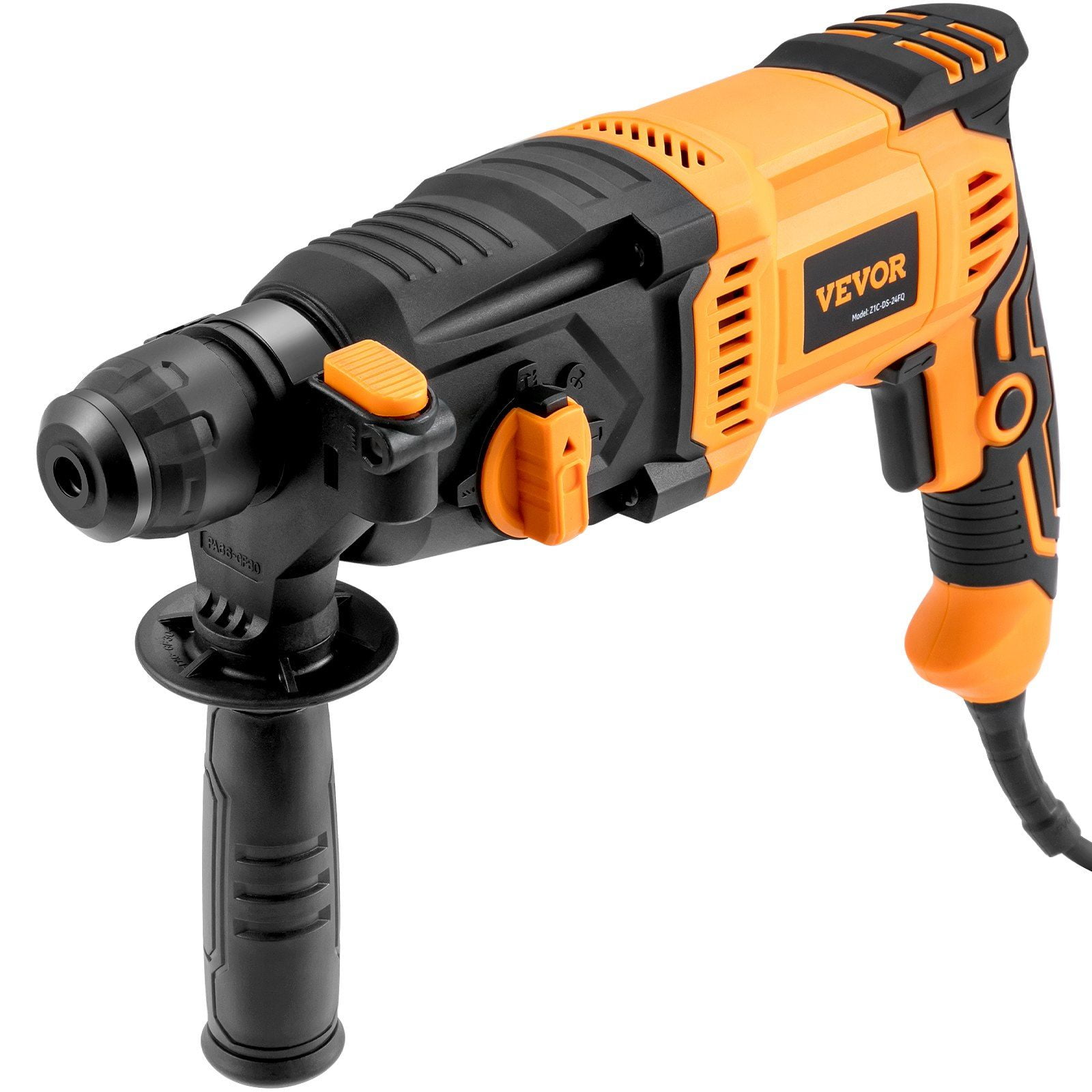 1 Inch SDS Plus Rotary Hammer Drill 8 Amp Corded Heavy Duty Chipping Hammer with Safety Clutch Electric Demolition Hammer Power Tool for Concrete