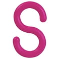 thumbnail image 1 of 1 Inch Safety Pink S-Hooks (10 Pk), 1 of 9
