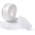 thumbnail image 1 of 1 Inch Sheer Organza Ribbon White Chiffon Ribbon Wedding Wrapping Trim Transparent Silk Clear Wrapping Ribbons Trim with Spool for Gift Wrapping Wedding Invitations Bouquets Christmas Decor, 1 of 9