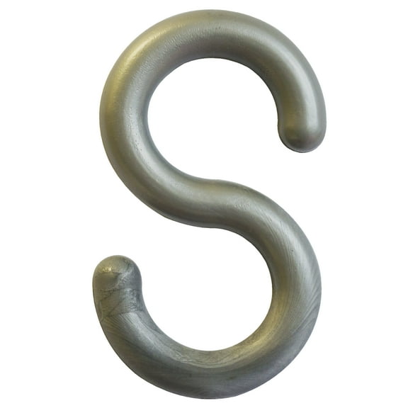 1 Inch Silver S-Hooks (10 Pk)