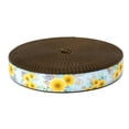 thumbnail image 1 of Country Brook Design® 1 Inch Sunny Days Ribbon on Brown Nylon Webbing, 20 Yards, 1 of 4