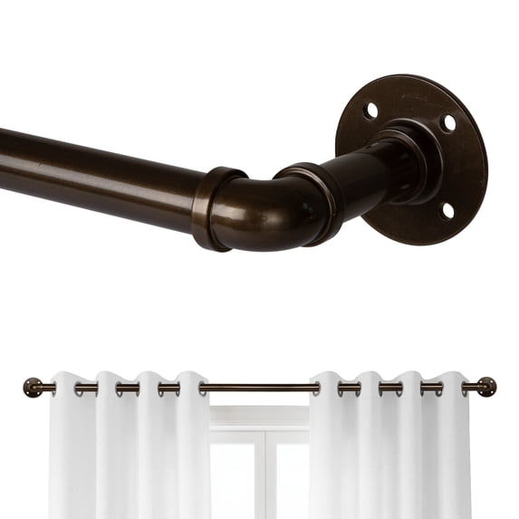 1 Inch Wrap-Around Curtain Rod,48