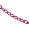 thumbnail image 1 of 1 Inch x 100 Feet Magenta Plastic Safety Chain, 1 of 9