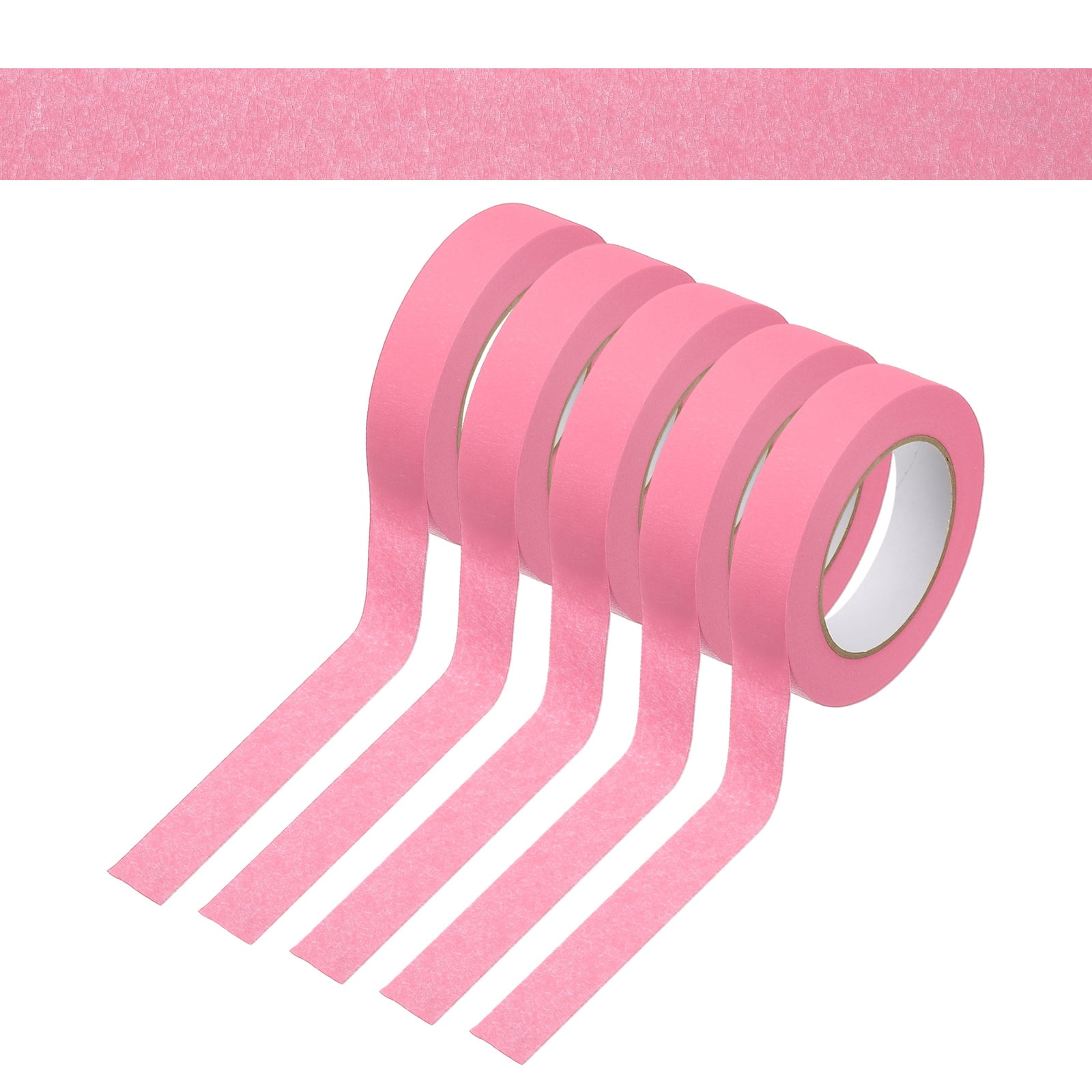 1 Inch x 275 Yards Painters Tape, Adhesive Masking Tape Paint Tapes for Wall Painting DIY Artist Craft Arts Decoration Labeling, Pink