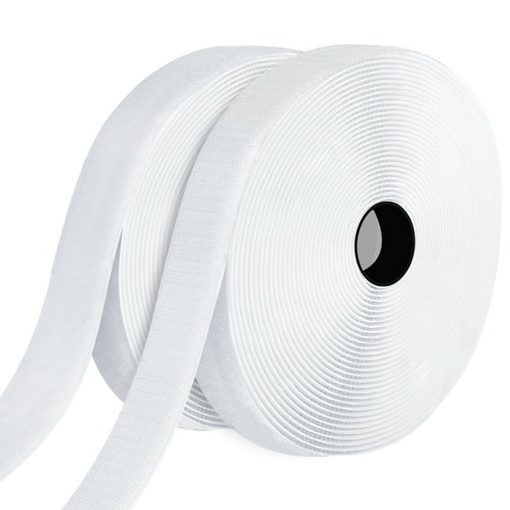 1 Inch x 29.5 Ft Sticky Back Strips, Heavy Duty Self Adhesive Mounting Tapes with Strong Industrial Strength, Classroom Must Have Teacher Supplies for Handmade Craft Art and Couch